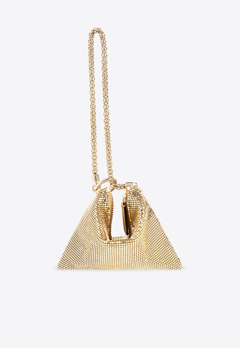 Mini Callie Metallic Shoulder Bag