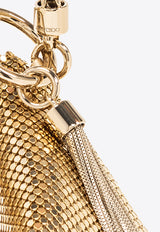 Mini Callie Metallic Shoulder Bag