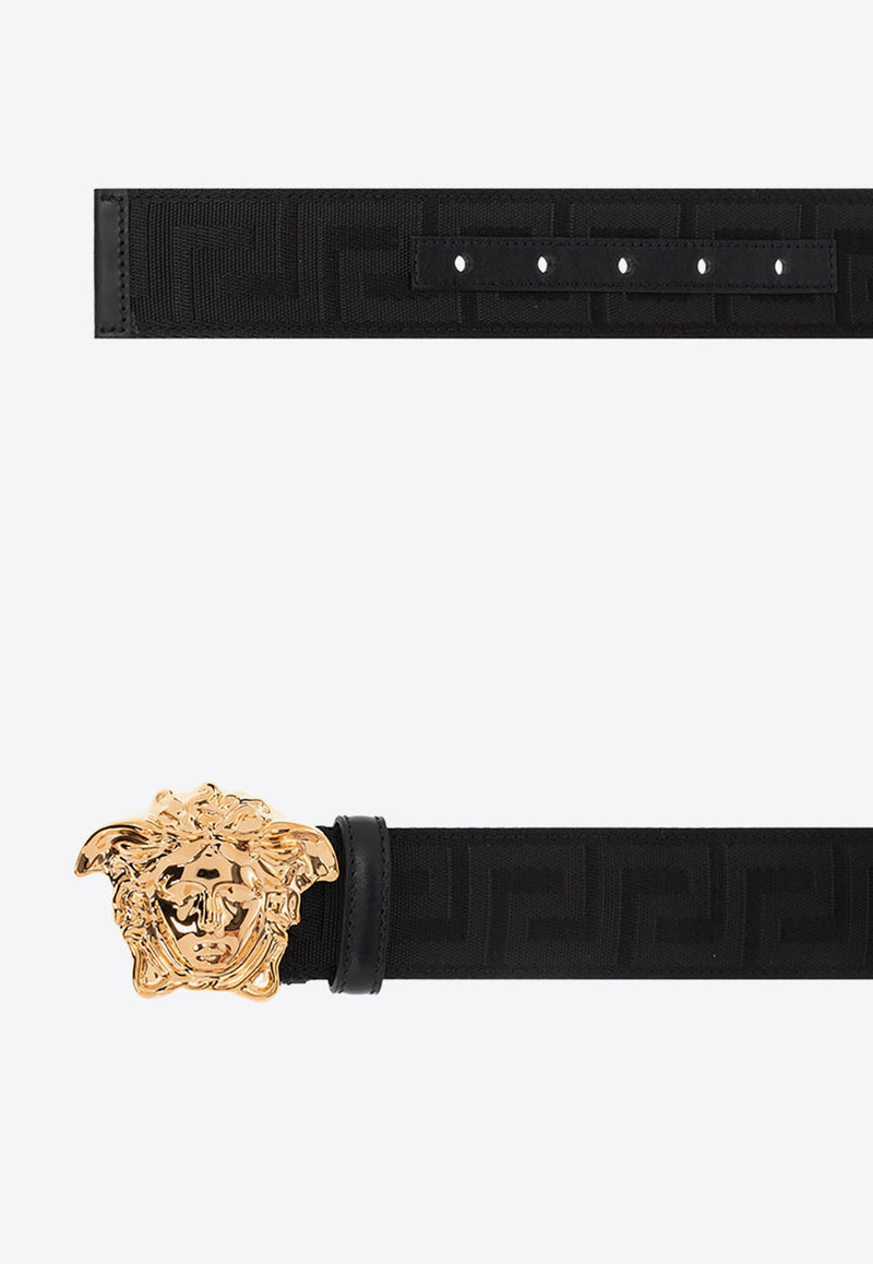 Greca Jacquard Medusa Belt