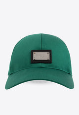 Logo Plaque Baseball Cap