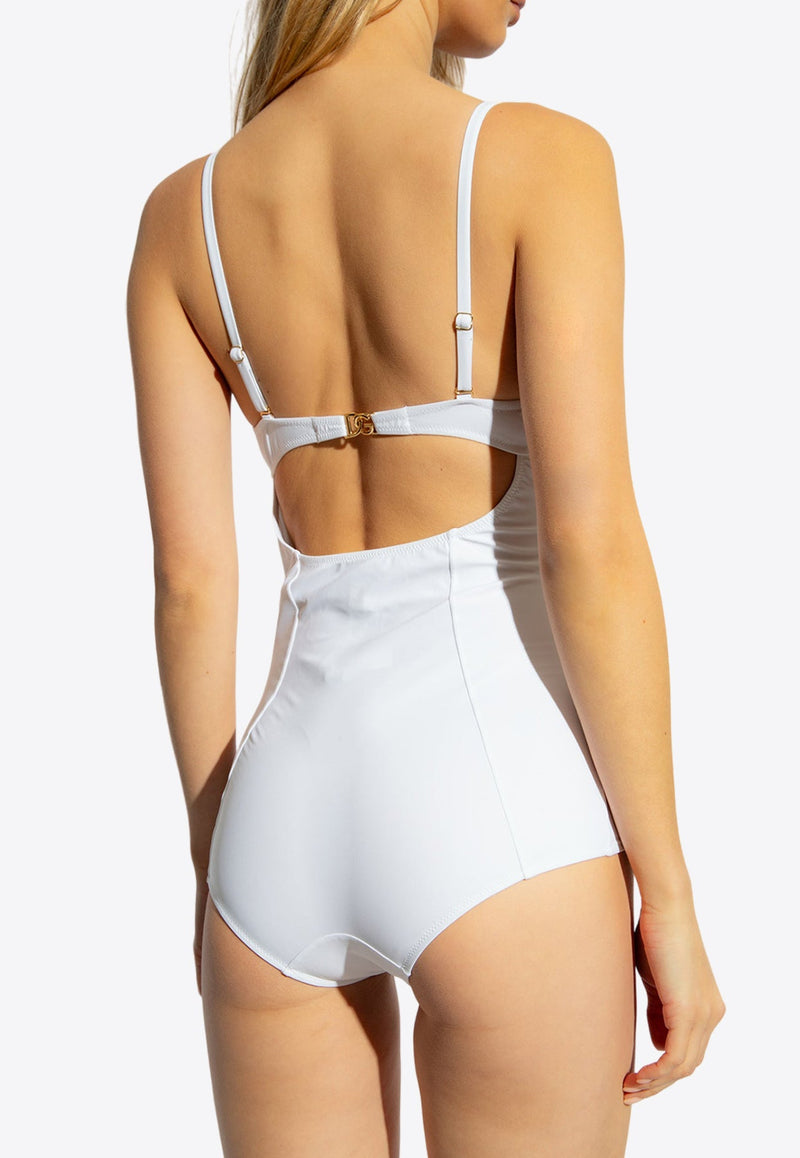 DG Logo One-Piece Swimsuit