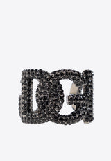 DG Logo Rhinestone-Embellished Ring