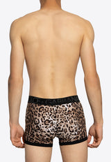 Leopard Print Stretch Boxers