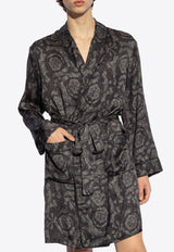 Barocco Satin Robe