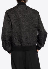 Barocco Quilted Bomber Jacket