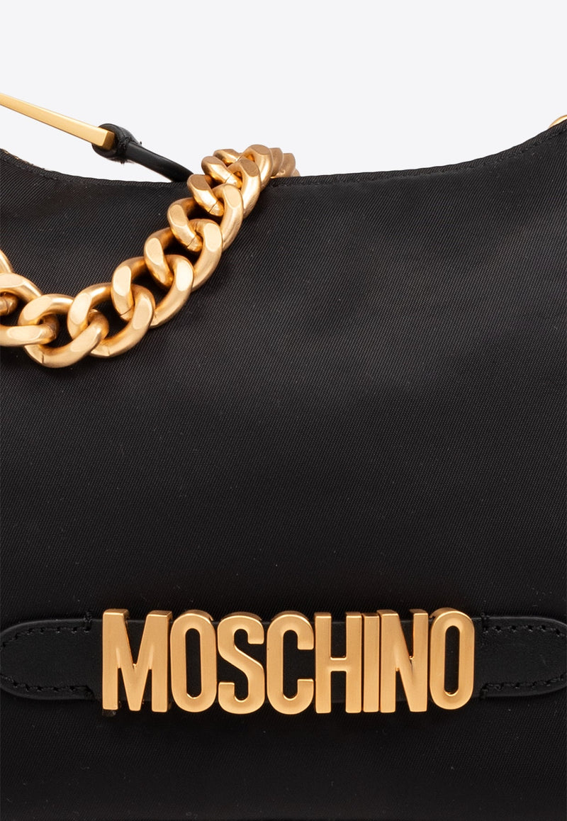 Logo Plaque Shoulder Bag