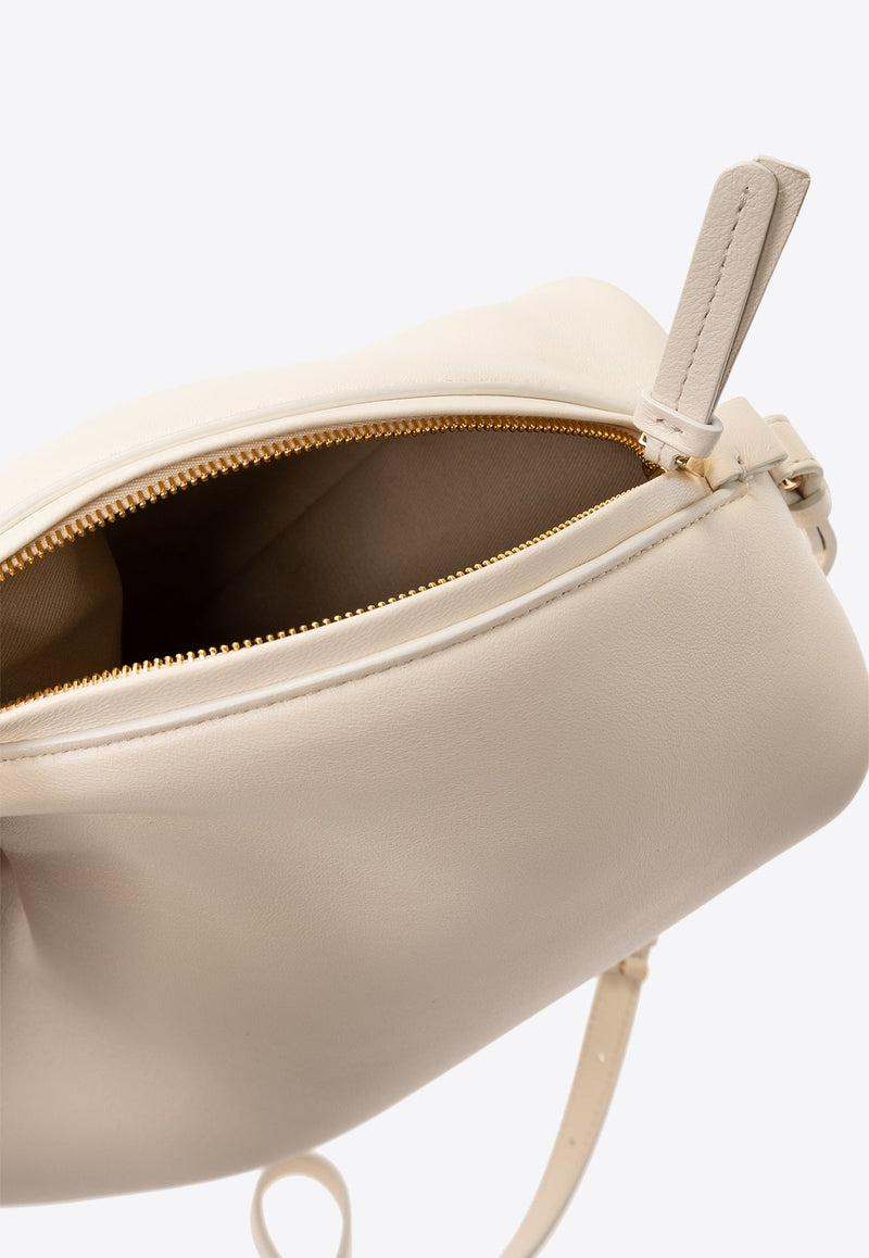 Le Calino Ring Top Handle Bag in Nappa Leather