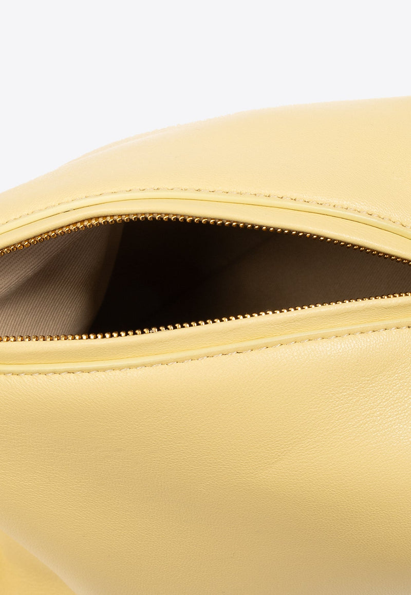 Le Calino Ring Top Handle Bag in Nappa Leather