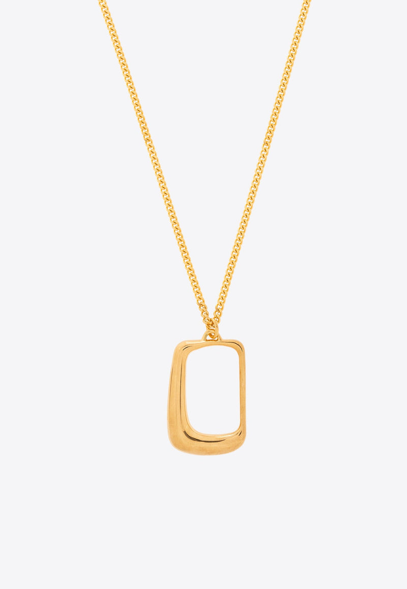 Le Collier Ovalo J Pendant Necklace