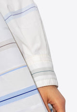 Handkerchief Patchwork Long-Sleeved Shirt