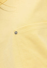 V Pocket Cropped T-shirt