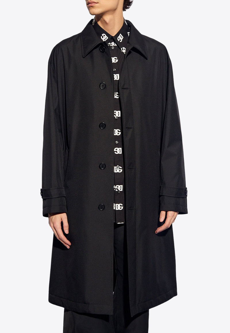 Single-Breasted Trench Coat