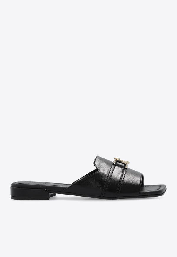 Nako Calf Leather Flat Sandals