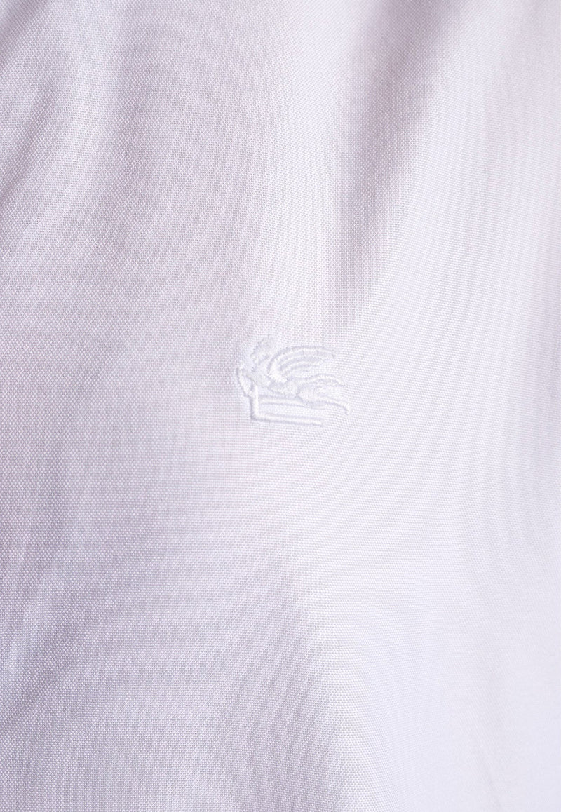 Pegaso Embroidered Long-Sleeved Shirt