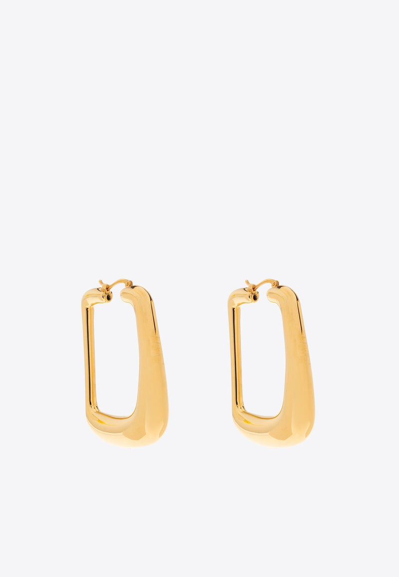 Les Boucles Oval Hoop Earrings