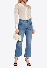 Flared Cropped Jeans