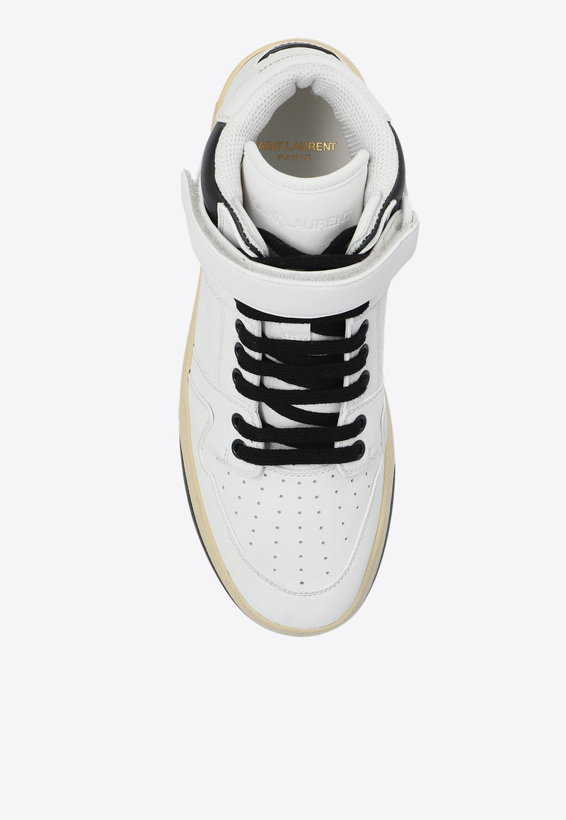 LAX Leather High-Top Sneakers