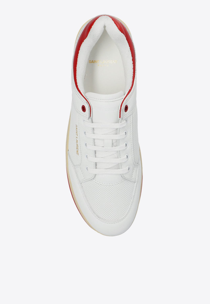 SL/61 Low-Top Leather Sneakers