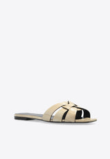 Tribute Leather Flat Sandals