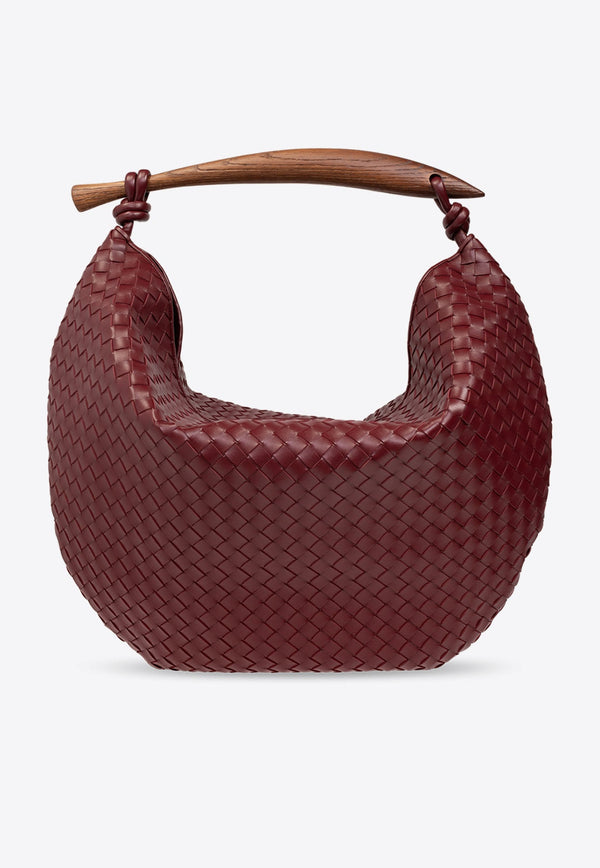 Maxi Sardine Intrecciato Leather Tote Bag