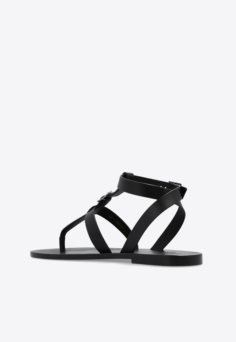 Buckled Leather Sandals
