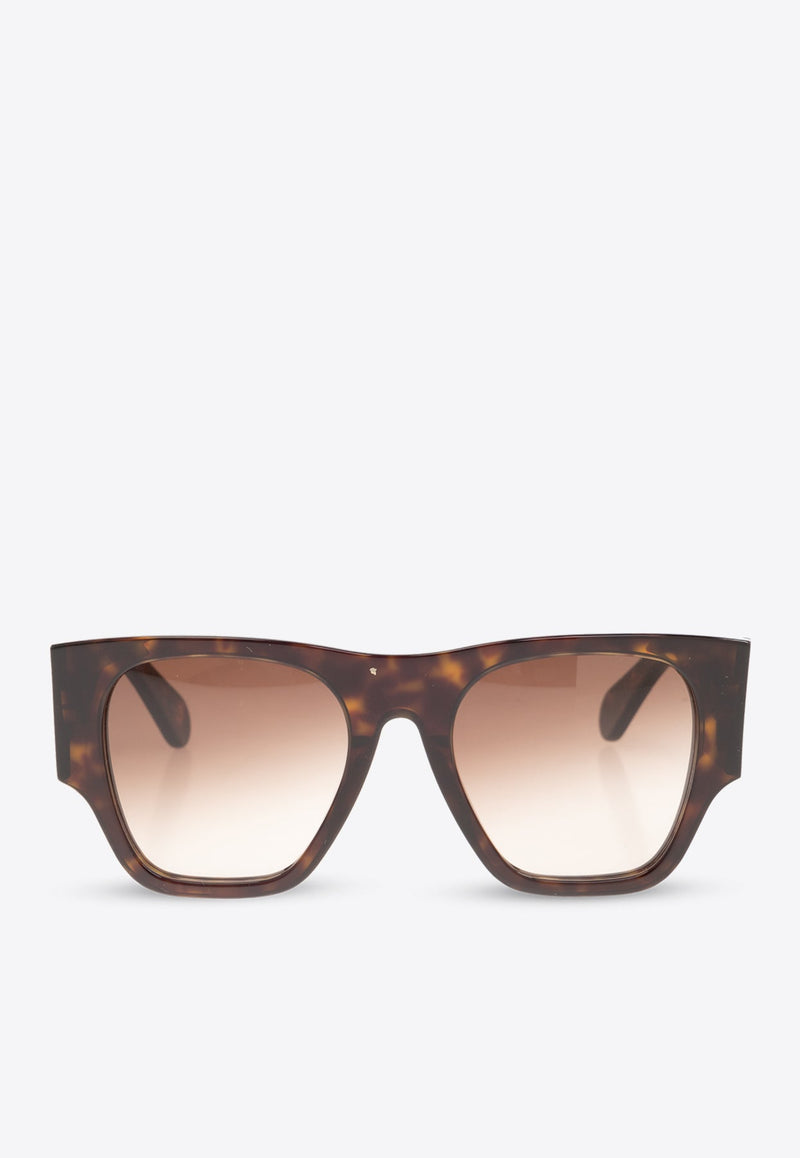 Naomy Tortoiseshell Square Sunglasses