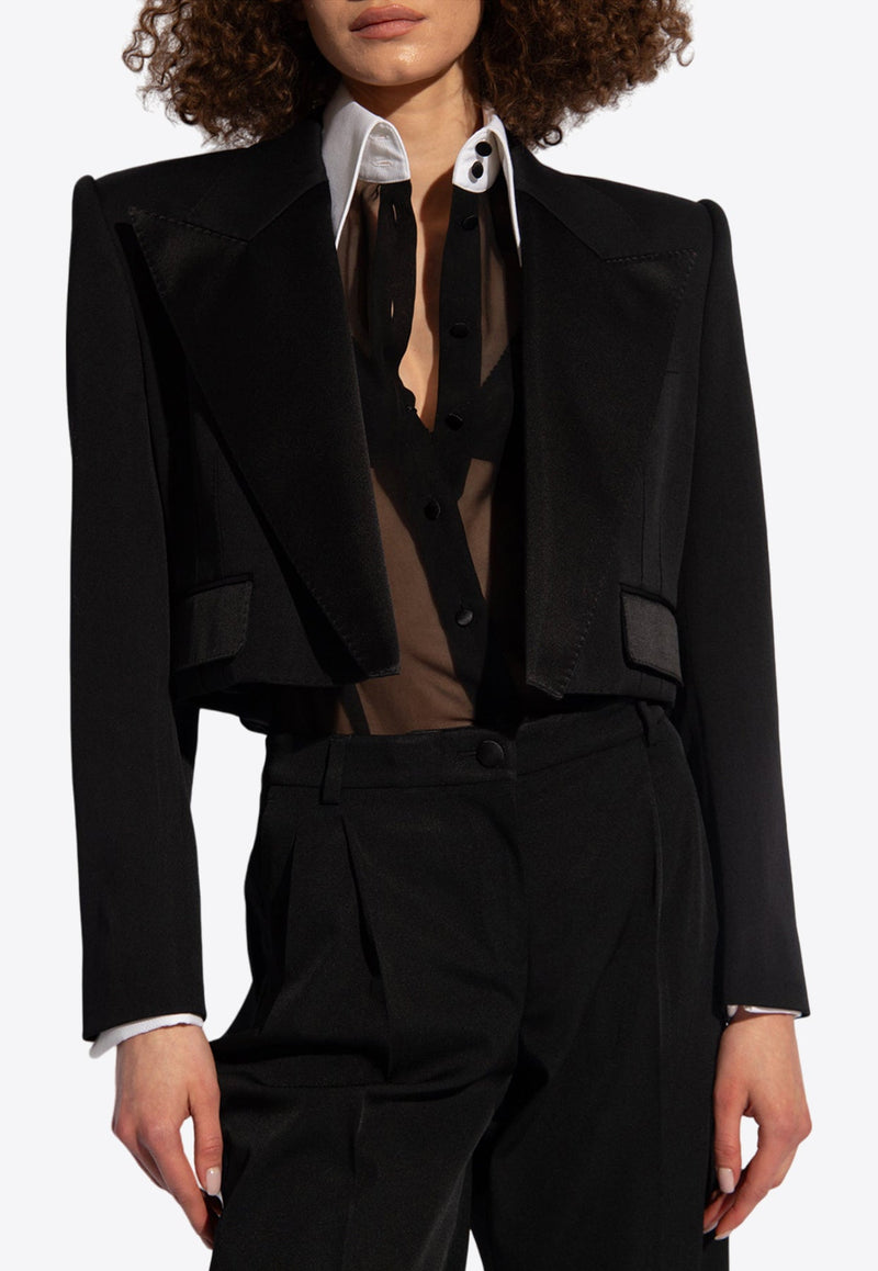 Tuxedo Cropped Blazer