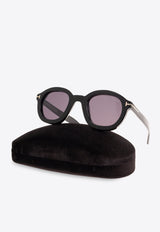 Raffa Round Sunglasses