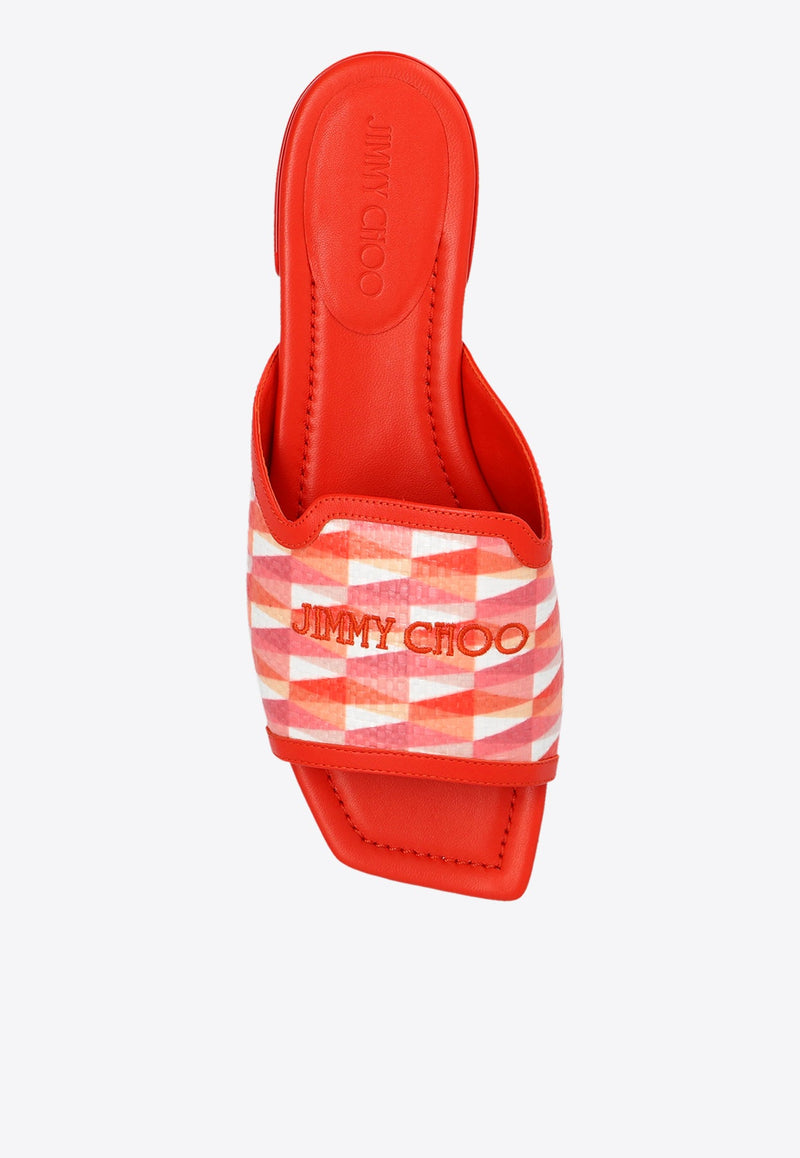 Nako Nappa Leather Slides