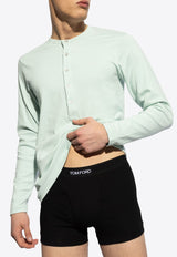 Henley Long-Sleeved T-shirt