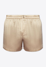 Silk Elasticated Shorts