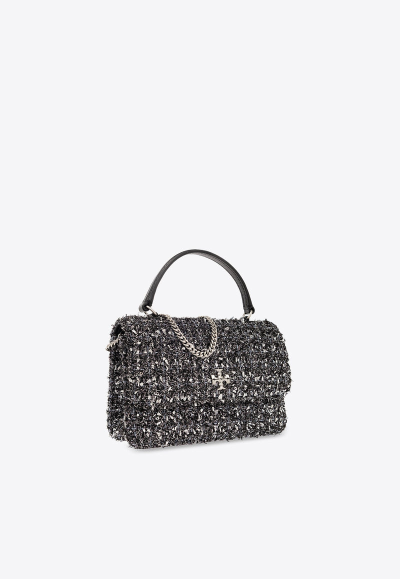 Mini Kira Lurex Tweed Crossbody Bag
