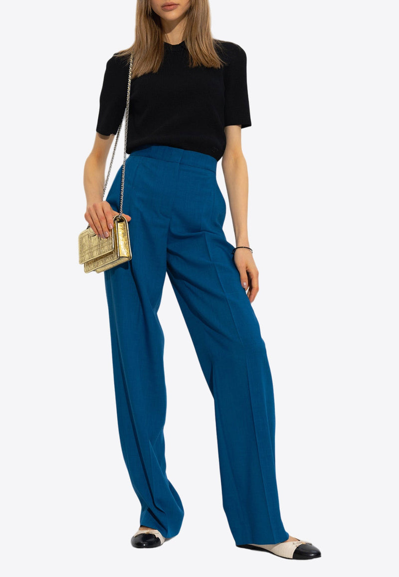 High-Waist Tailored Pants