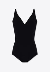 V-neck Sleeveless Bodysuit