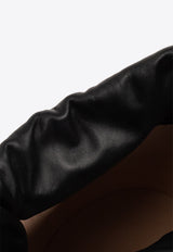 The Bow Calf Leather Bucket Bag