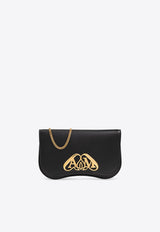 Seal Leather Clutch Bag