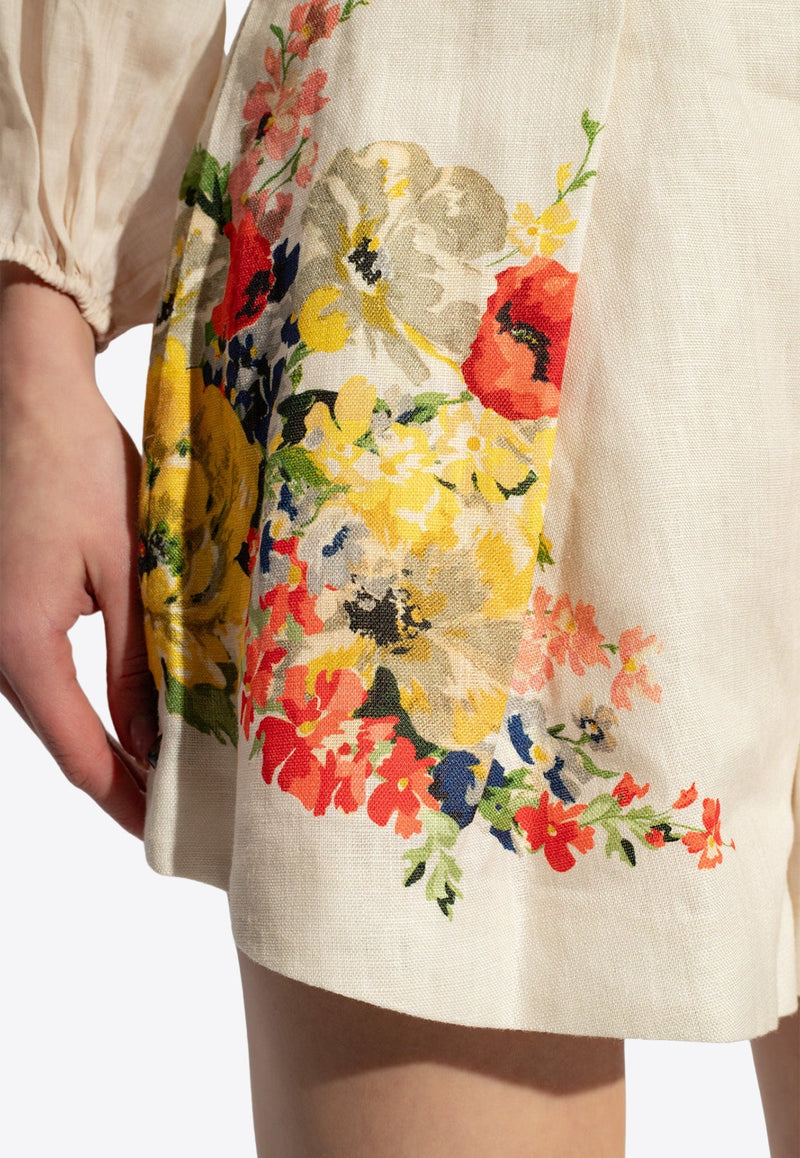 Alight Floral Print Shorts
