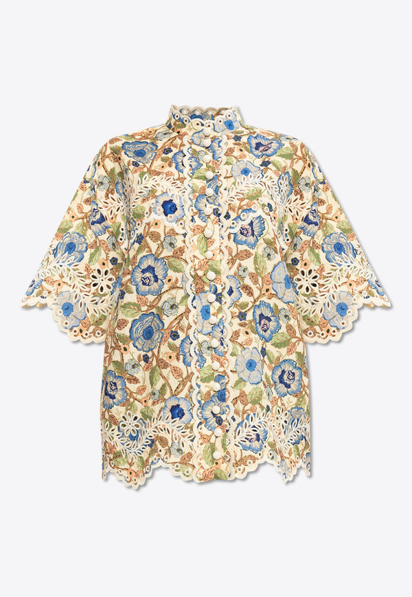 Junie Broderie Anglaise Floral Shirt