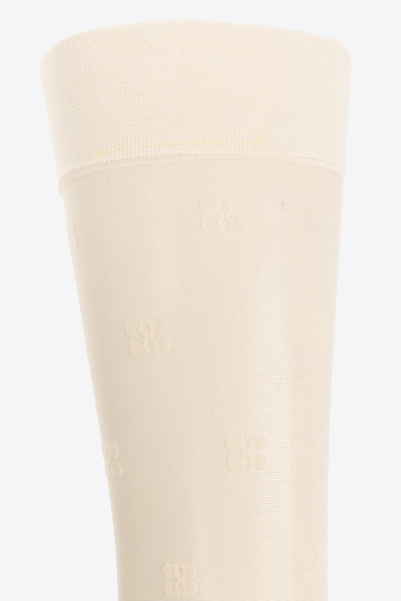 Monogrammed Knee-High Socks