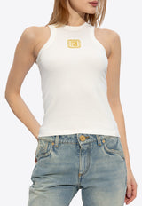 Logo Embroidered Tank Top