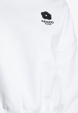 Logo-Embroidered Crewneck Sweatshirt