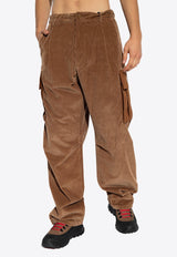 Corduroy Relaxed Cargo Pants