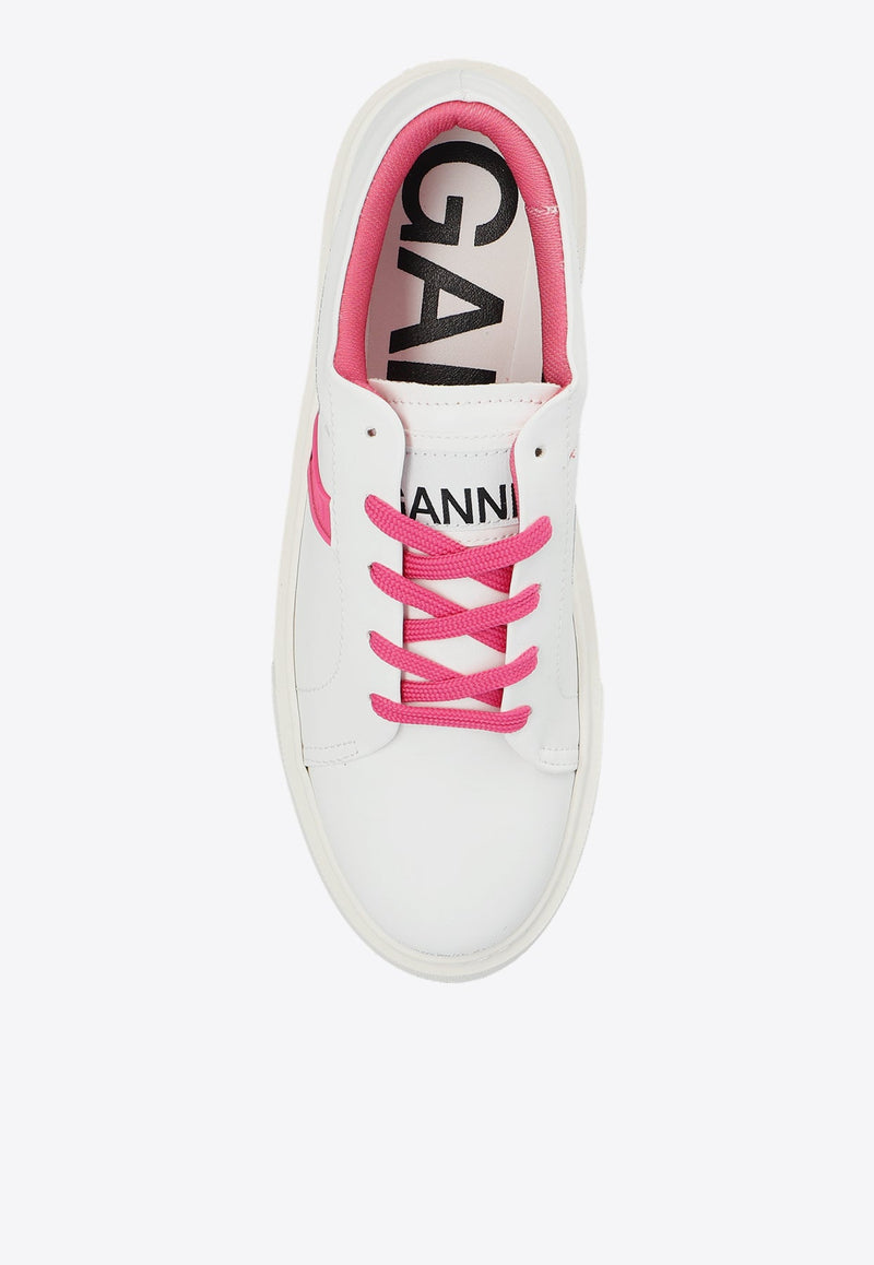 Logo-Panel Low-Top Sneakers