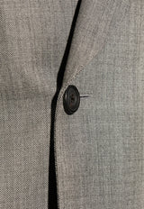 Double-Breasted Wool Blazer