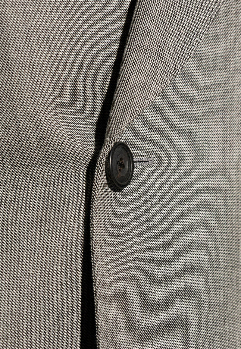 Double-Breasted Wool Blazer