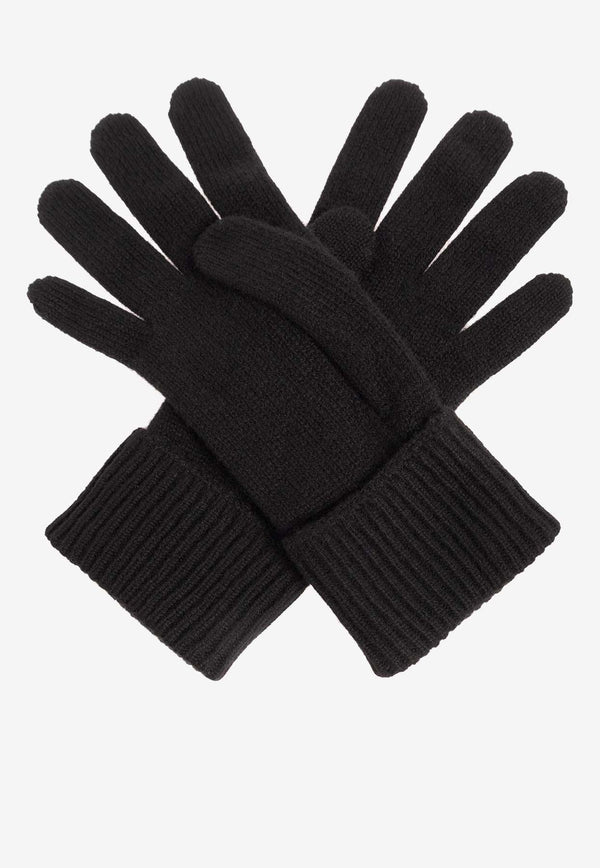 EKD Embroidered Cashmere Blend Gloves