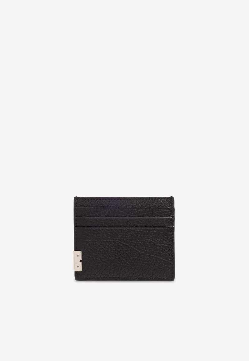 Tall B Cut Cardholder in Grained Leather