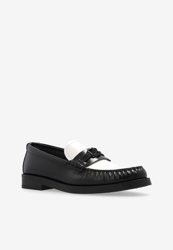 Addie Box Calf Leather Loafers