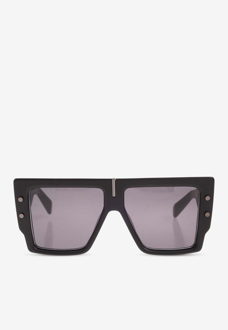 B-Grand Oversized Square Sunglasses