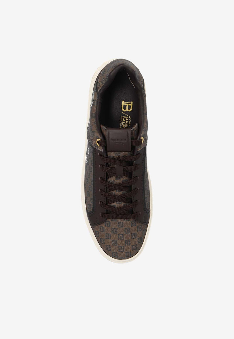 B-Court Monogram Low-Top Sneakers